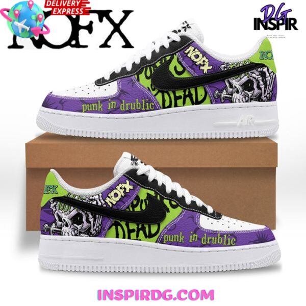 Tubopro NOFX Band Air Low-Top Sneakers Shoes For Men And Women