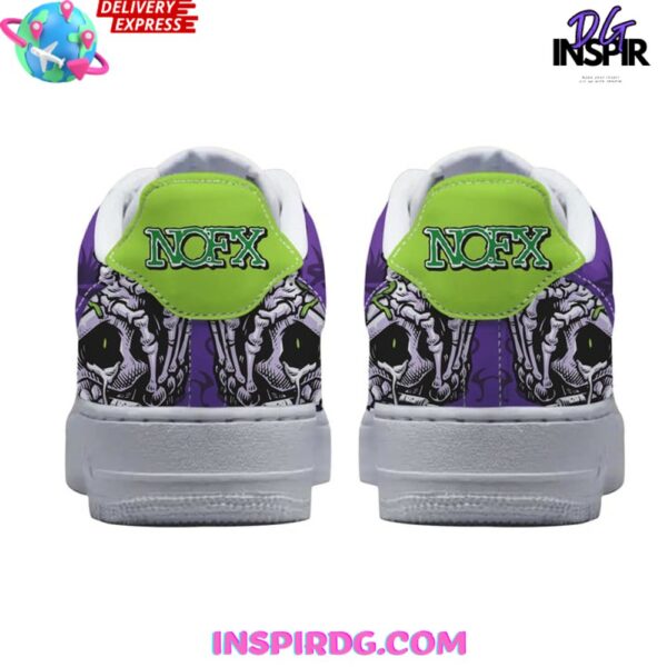 Tubopro NOFX Band Air Low-Top Sneakers Shoes For Men And Women - Image 3