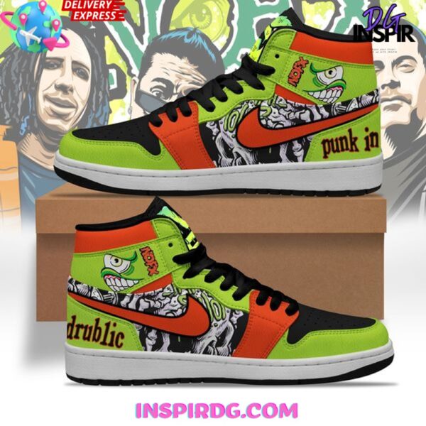 Tubopro NOFX Punk in Drublic AJ1 High Sneakers Shoes For Men And Women