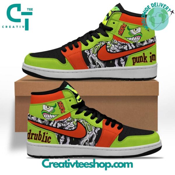 Tubopro NOFX Punk in Public AJ1 High Sneakers Shoes For Men And Women - Image 2