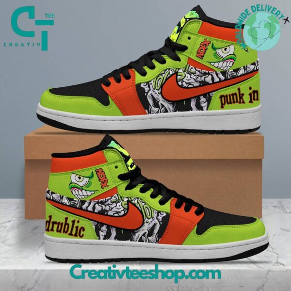 Tubopro NOFX Punk in Public AJ1 High Sneakers Shoes For Men And Women