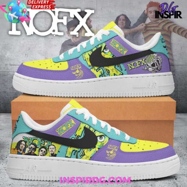 Tubopro NOFX Punk Rock Air Low-Top Sneakers Shoes For Men And Women