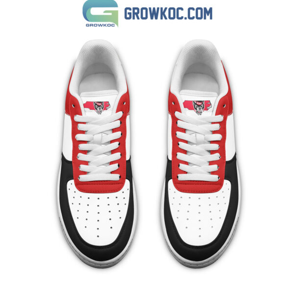 Tubopro North Carolina State Wolfpack Air Low-Top Sneakers Shoes For Men And Women - Image 2