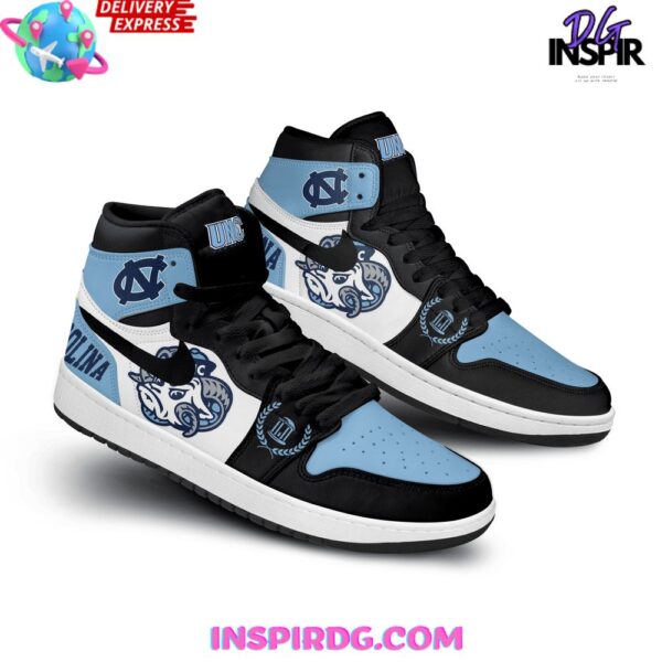 Tubopro North Carolina Tar Heel High Sneakers Shoes For Men And Women - Image 3