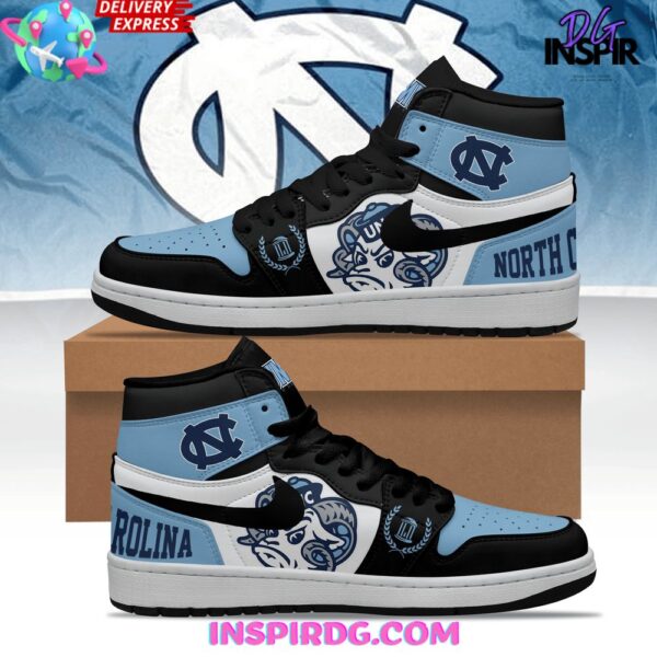Tubopro North Carolina Tar Heel High Sneakers Shoes For Men And Women
