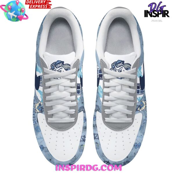 Tubopro North Carolina Tar Heels Air Low-Top Sneakers Shoes For Men And Women - Image 3