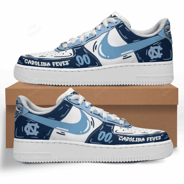 Tubopro North Carolina Tar Heels Air Low-Top Sneakers Shoes For Men And Women - Image 2