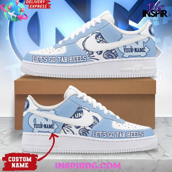 Tubopro North Carolina Tar Heels Air Low-Top Sneakers Shoes For Men And Women
