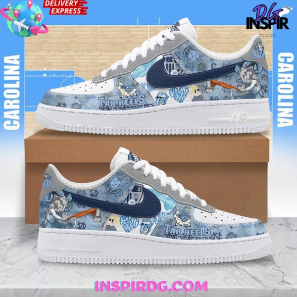 Tubopro North Carolina Tar Heels Air Low-Top Sneakers Shoes For Men And Women