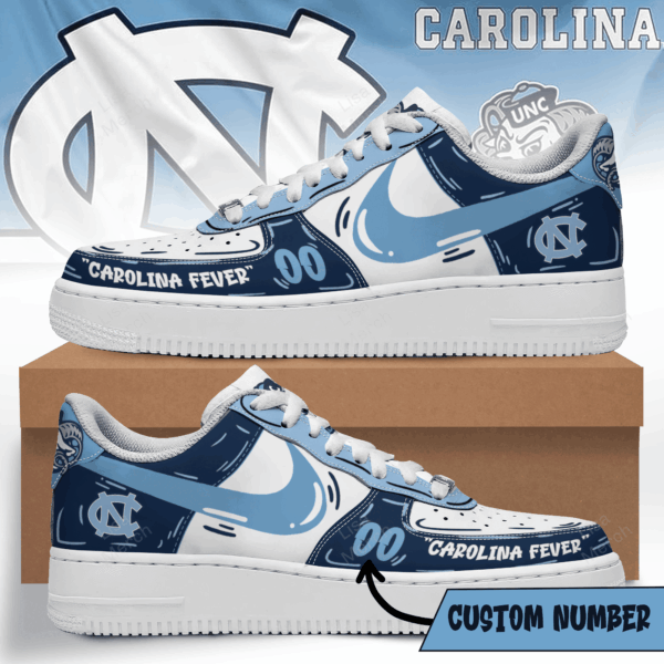 Tubopro North Carolina Tar Heels Air Low-Top Sneakers Shoes For Men And Women