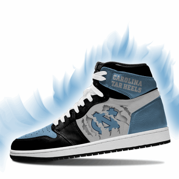 Tubopro North Carolina Tar Heels AJ1 High Sneakers Shoes For Men And Women