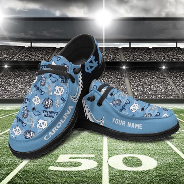 Tubopro North Carolina Tar Heels Hey Dude Shoes For Men And Women - Image 2