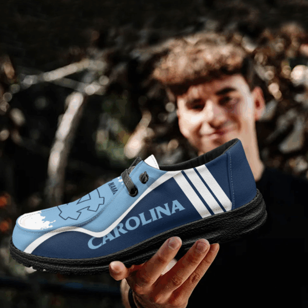 Tubopro North Carolina Tar Heels Hey Dude Shoes For Men And Women - Image 4