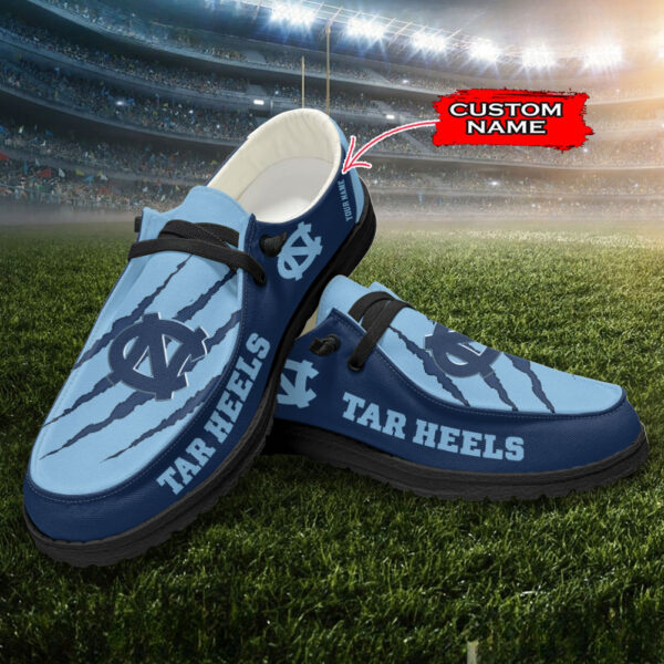 Tubopro North Carolina Tar Heels Hey Dude Shoes For Men And Women - Image 2
