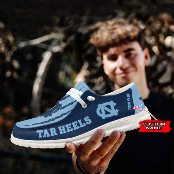 Tubopro North Carolina Tar Heels Hey Dude Shoes For Men And Women - Image 3