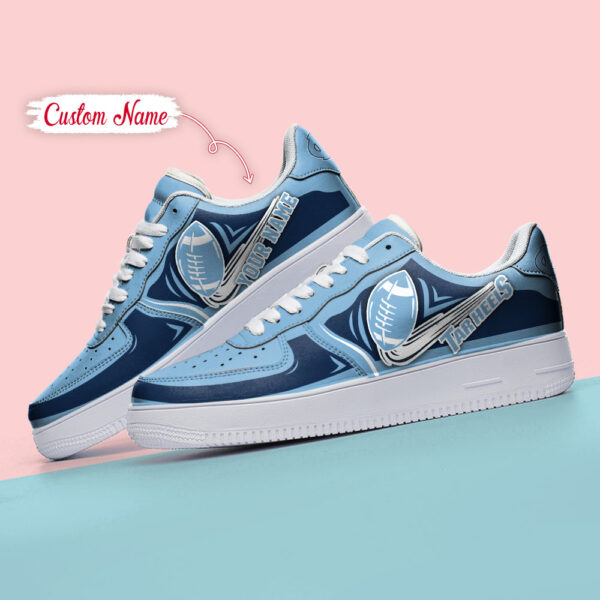Tubopro North Carolina Tar Heels NCAA Air Low-Top Sneakers Shoes For Men And Women - Image 4