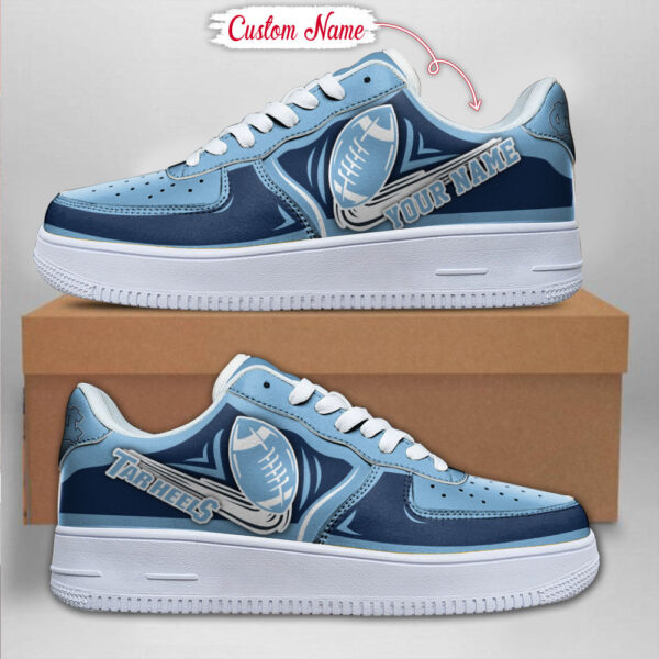 Tubopro North Carolina Tar Heels NCAA Air Low-Top Sneakers Shoes For Men And Women - Image 2