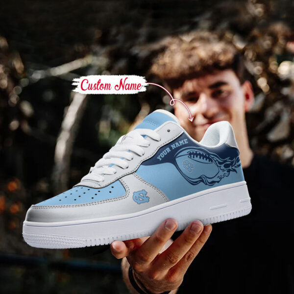 Tubopro North Carolina Tar Heels NCAA Air Low-Top Sneakers Shoes For Men And Women