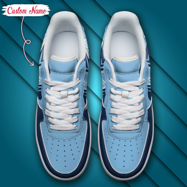 Tubopro North Carolina Tar Heels NCAA Air Low-Top Sneakers Shoes For Men And Women - Image 5