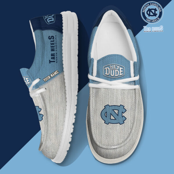 Tubopro North Carolina Tar Heels Personalized Hey Dude Shoes For Men And Women