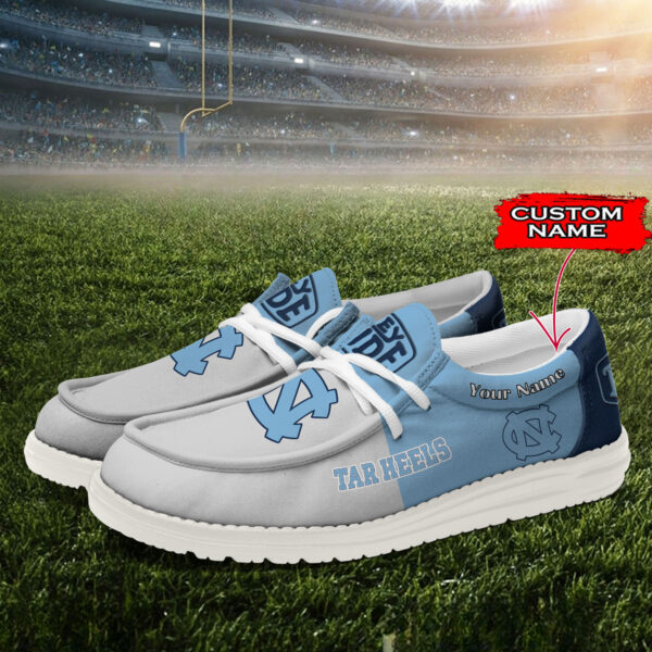 Tubopro North Carolina Tar Heels Personalized Hey Dude Shoes For Men And Women - Image 2