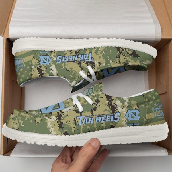Tubopro North Carolina Tar Heels Personalized Hey Dude Shoes For Men And Women - Image 2
