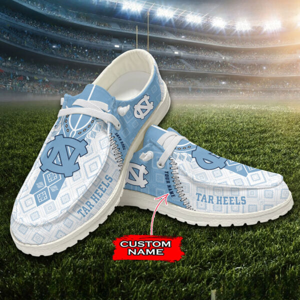 Tubopro North Carolina Tar Heels Personalized Hey Dude Shoes For Men And Women - Image 6