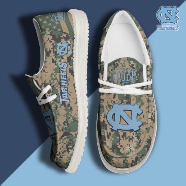Tubopro North Carolina Tar Heels Personalized Hey Dude Shoes For Men And Women