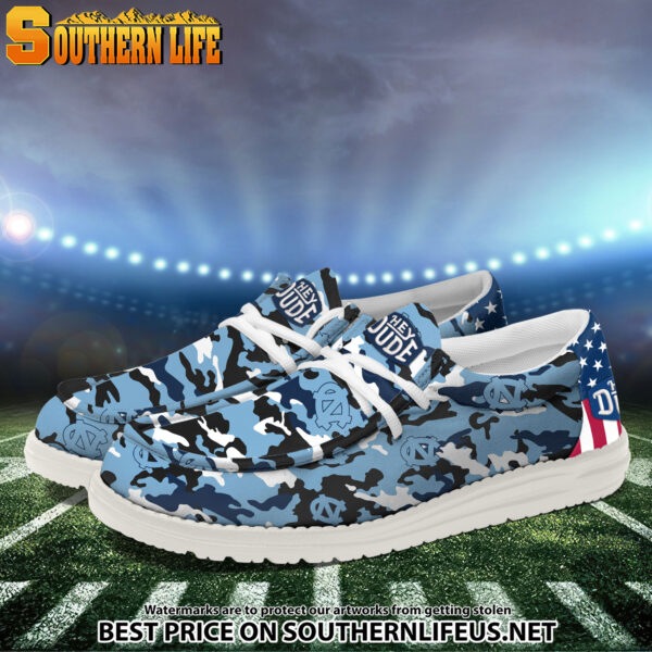 Tubopro North Carolina Tar Heels Personalized Hey Dude Shoes For Men And Women - Image 2