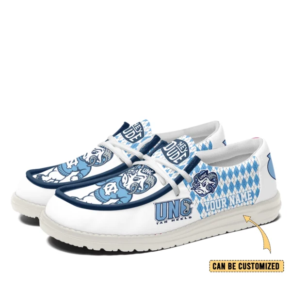 Tubopro North Carolina Tar Heels Personalized Hey Dude Shoes For Men And Women - Image 5