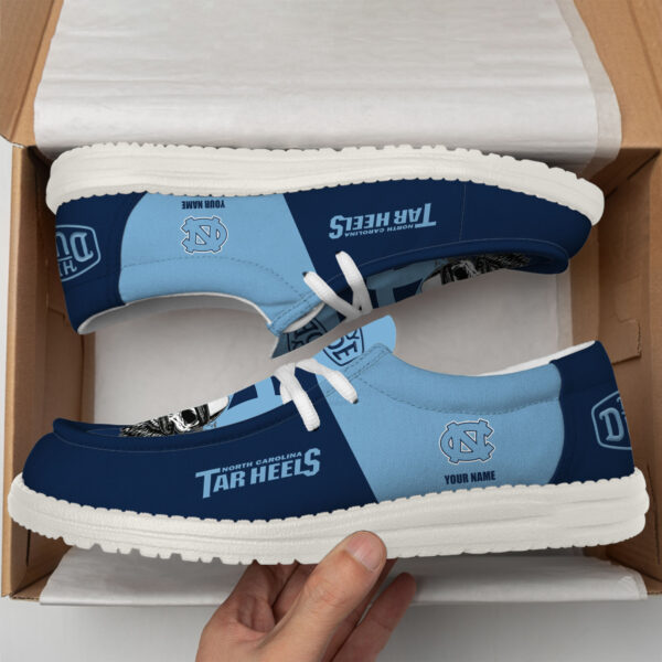 Tubopro North Carolina Tar Heels Personalized Hey Dude Shoes For Men And Women - Image 3