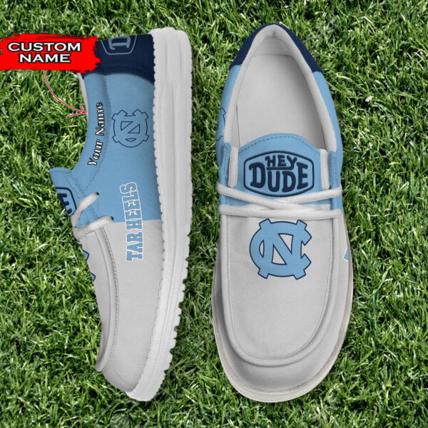 Tubopro North Carolina Tar Heels Personalized Hey Dude Shoes For Men And Women