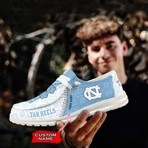 Tubopro North Carolina Tar Heels Personalized Hey Dude Shoes For Men And Women