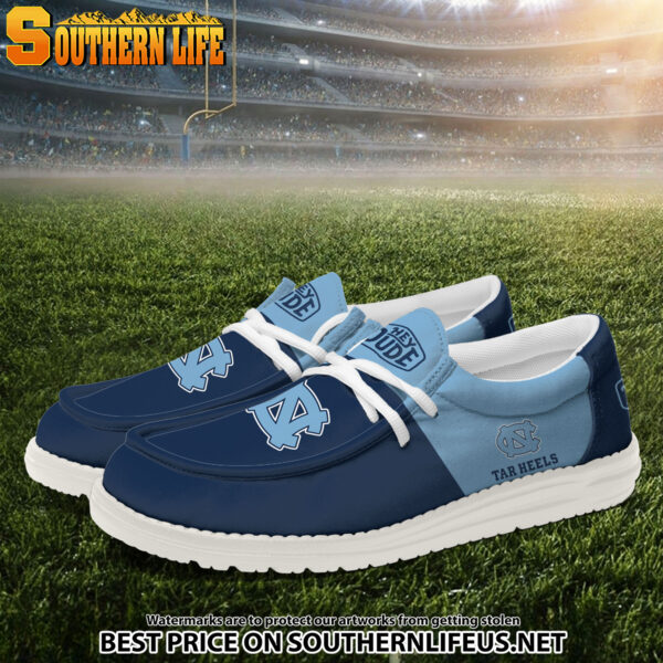 Tubopro North Carolina Tar Heels Personalized Hey Dude Shoes For Men And Women - Image 2