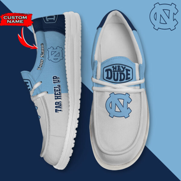 Tubopro North Carolina Tar Heels Personalized Hey Dude Shoes For Men And Women