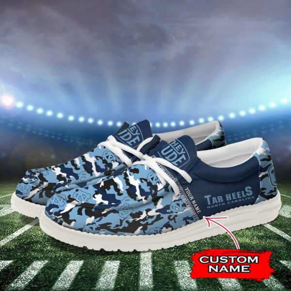 Tubopro North Carolina Tar Heels Personalized Hey Dude Shoes For Men And Women - Image 3