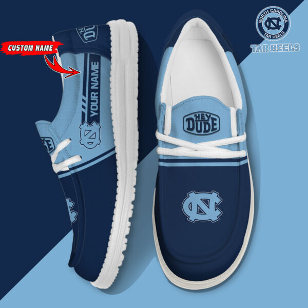 Tubopro North Carolina Tar Heels Personalized Hey Dude Shoes For Men And Women