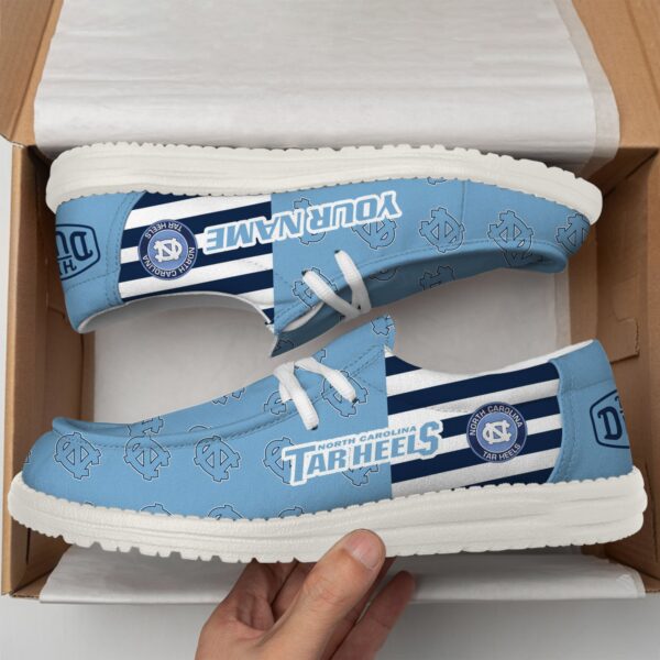 Tubopro North Carolina Tar Heels Personalized Hey Dude Shoes For Men And Women