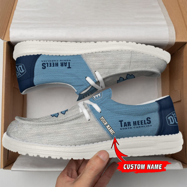 Tubopro North Carolina Tar Heels Personalized Hey Dude Shoes For Men And Women - Image 2