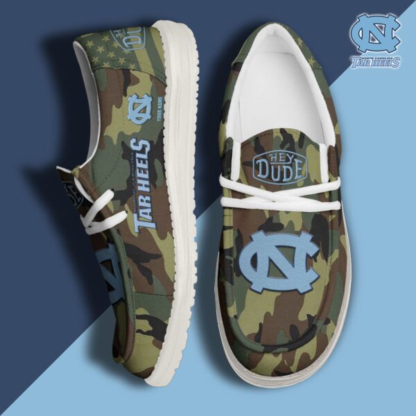 Tubopro North Carolina Tar Heels Personalized Hey Dude Shoes For Men And Women