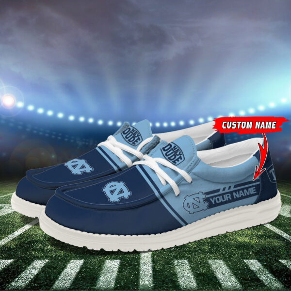 Tubopro North Carolina Tar Heels Personalized Hey Dude Shoes For Men And Women - Image 3