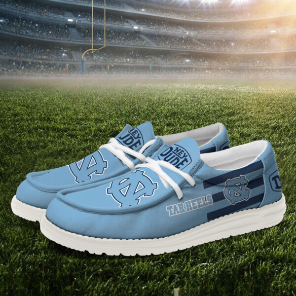 Tubopro North Carolina Tar Heels Personalized Hey Dude Shoes For Men And Women - Image 2