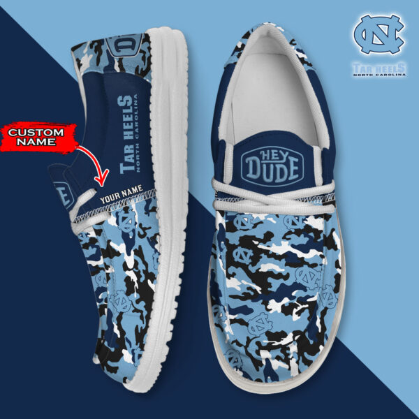 Tubopro North Carolina Tar Heels Personalized Hey Dude Shoes For Men And Women