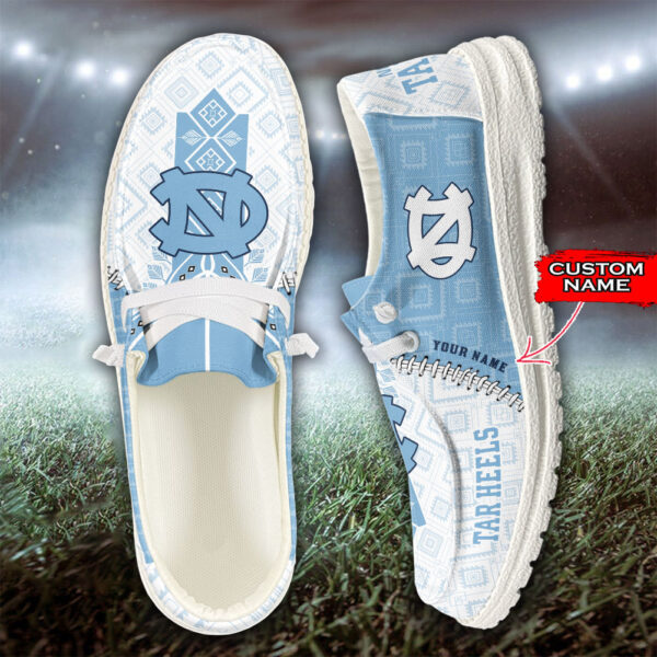Tubopro North Carolina Tar Heels Personalized Hey Dude Shoes For Men And Women - Image 4