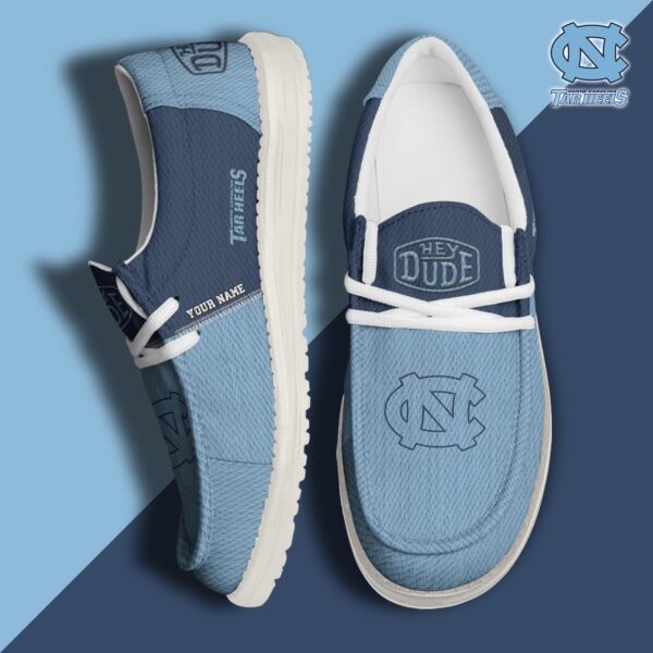 Tubopro North Carolina Tar Heels Personalized Hey Dude Shoes For Men And Women