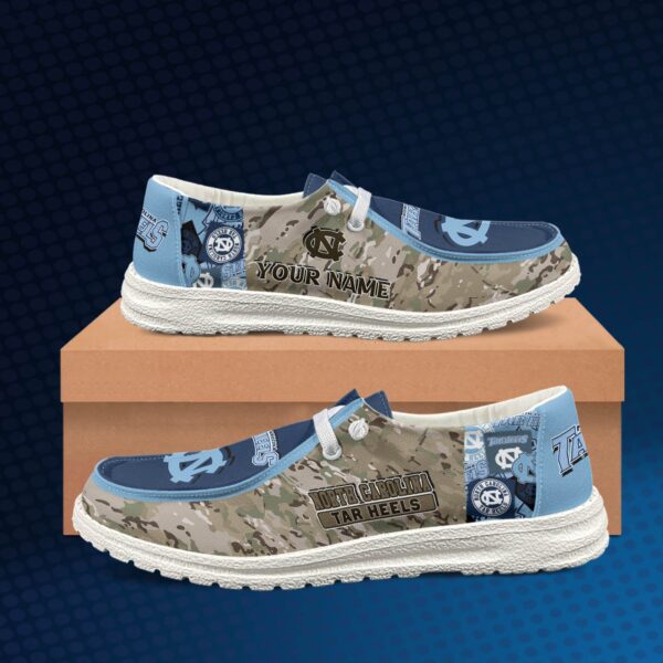 Tubopro North Carolina Tar Heels Personalized Hey Dude Shoes For Men And Women - Image 2