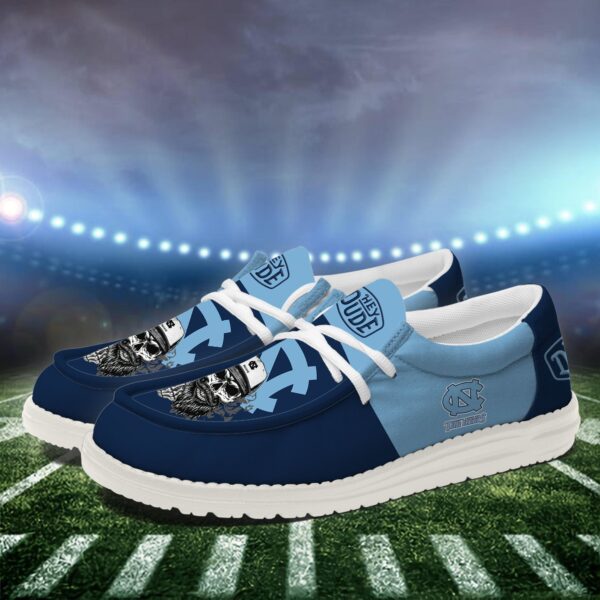 Tubopro North Carolina Tar Heels Personalized Hey Dude Shoes For Men And Women - Image 2