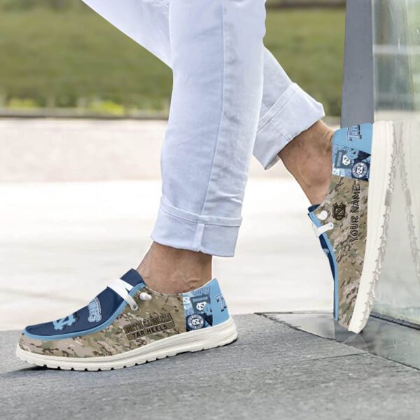 Tubopro North Carolina Tar Heels Personalized Hey Dude Shoes For Men And Women - Image 4