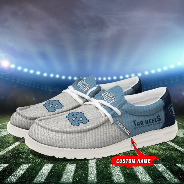 Tubopro North Carolina Tar Heels Personalized Hey Dude Shoes For Men And Women - Image 3