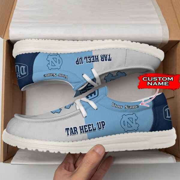 Tubopro North Carolina Tar Heels Personalized Hey Dude Shoes For Men And Women - Image 2